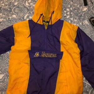 Womens Lakers Windbreaker